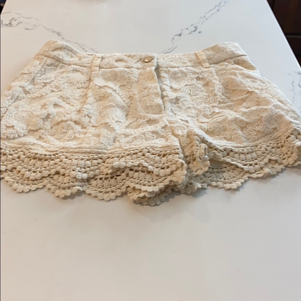 Lace shorts